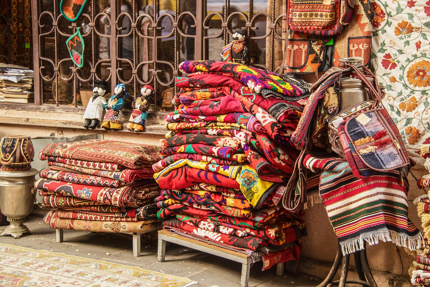 Uzbek Suzani Tapestries and Embroidered Textiles from Uzbekistan