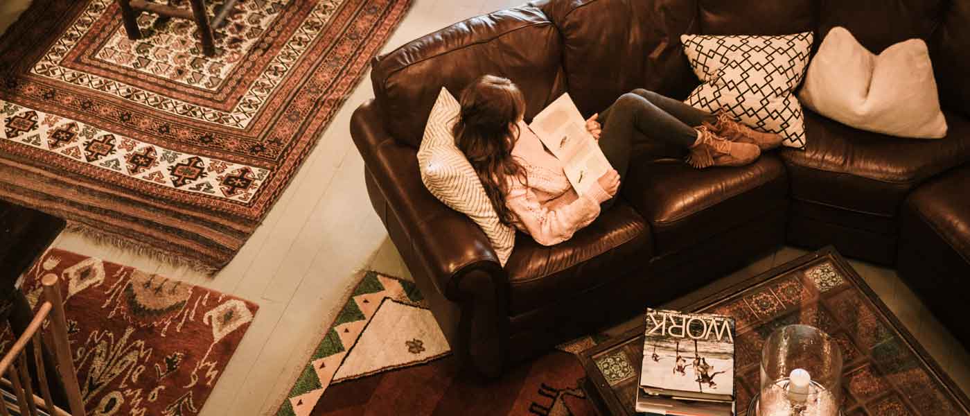 Persian Rugs Open Floor Plan