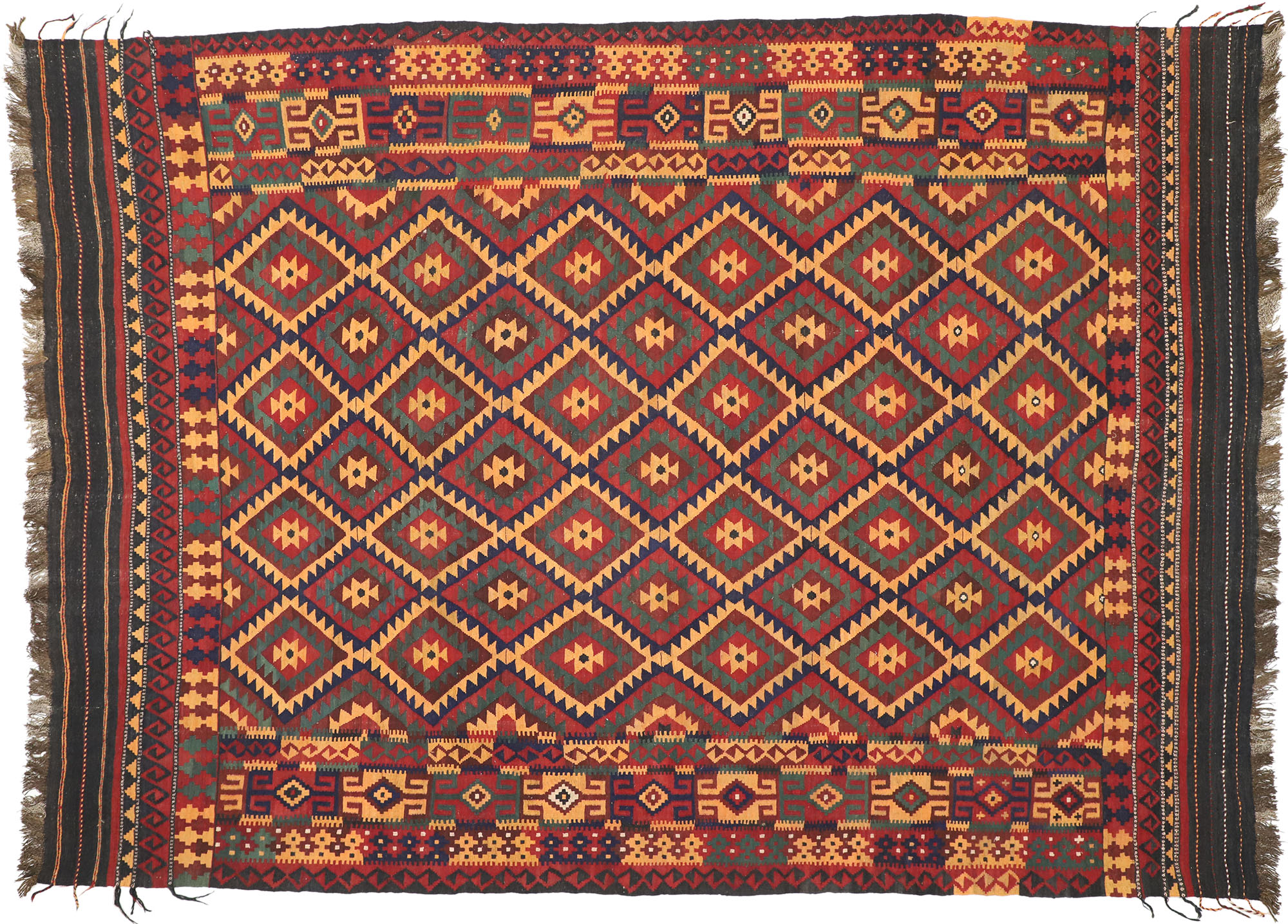 7x10 Feet Afghan Kilim Free Shipping At Lowest Price Turkish Kilim rug,Pictorial rug,Anatolian Rug,Modern Kilim,Handwoven rug 298x198 cm