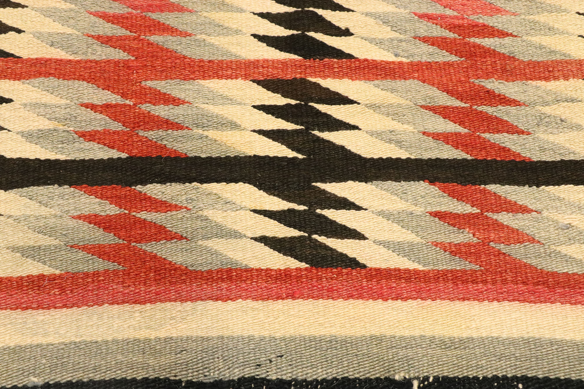 2 x 4 Vintage Native American Navajo Kilim Rug 77489