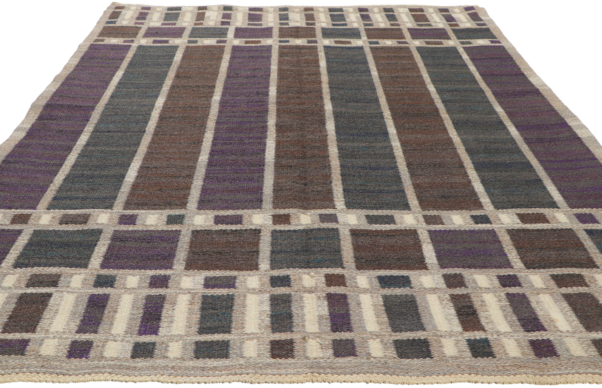 人気 styleboatmarket Vintage Kilim Brown マット ラグ - www 