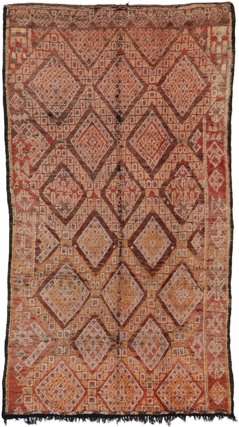 6 x 10 Vintage Beni MGuild Moroccan Rug 21330