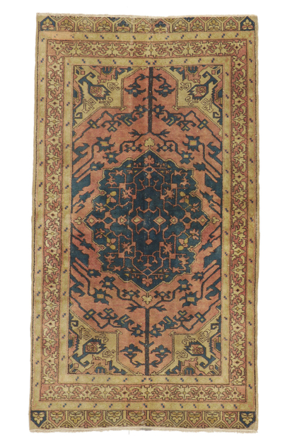 4 x 8 Vintage Turkish Sivas Rug 51211