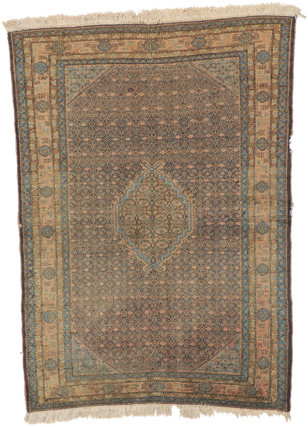 5 x 7 Vintage Persian Ardabil Rug 21682