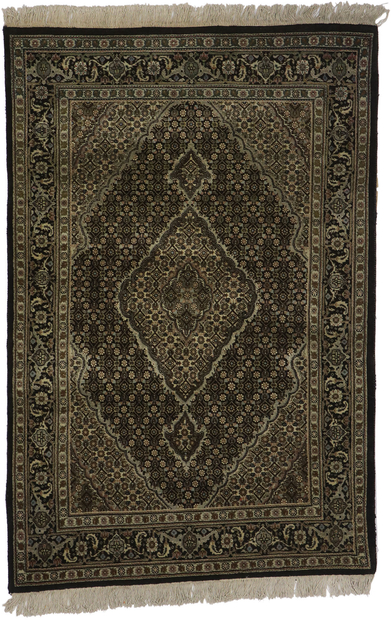 3 x 5 Antique Persian Tabriz Rug 21695