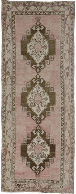 5 x 12 Vintage Turkish Oushak Rug 53618