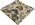 17x17 Vintage Turkish Oushak Rug Pillow Cover 53632