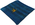 17x18 Vintage Blue Turkish Rug Pillow Cover 53639