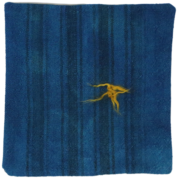 17x18 Vintage Blue Turkish Rug Pillow Cover 53639