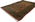 3 x 5 Antique Orange Persian Bijar Rug 78145
