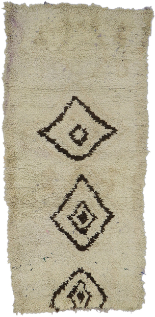 3 x 6 Vintage Moroccan Azilal Rug 21543