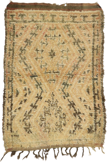 4 x 5 Vintage Moroccan Rug 21555