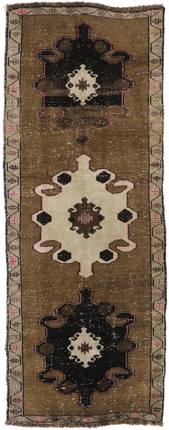 5 x 14 Vintage Turkish Kars Rug 53667