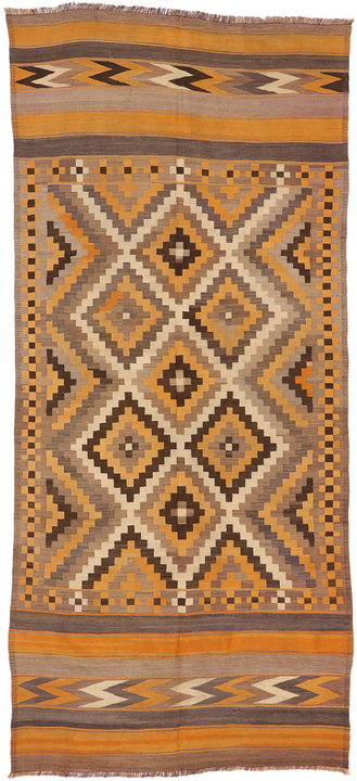 5 x 12 Vintage Afghan Kilim Rug 78011