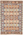 6 x 9 Vintage Persian Shiraz Kilim Rug with Bohemian Tribal Style 77931