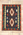 3 x 4 Vintage Persian Shiraz Kilim Rug 77975
