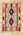 4 x 6 Vintage Persian Shiraz Kilim Rug 77994