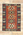 4 x 6 Vintage Persian Shiraz Kilim Rug 77996