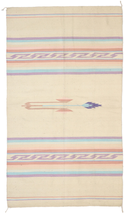 4 x 7 Vintage Navajo Kilim Rug 77999