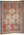 4 x 5 Antique-Worn Persian Karabagh Rug 78003
