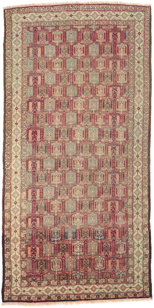 5 x 10 Antique Persian Azerbaijan Rug 60947