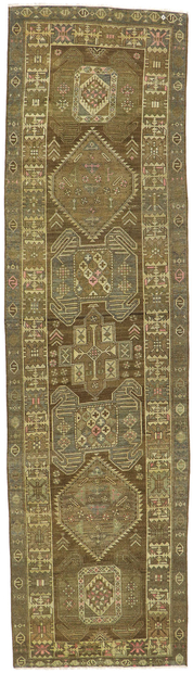 4 x 14 Antique Persian Azerbaijan Rug 60950