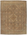 10 x 13 Vintage Brown Persian Mahal Rug 53729