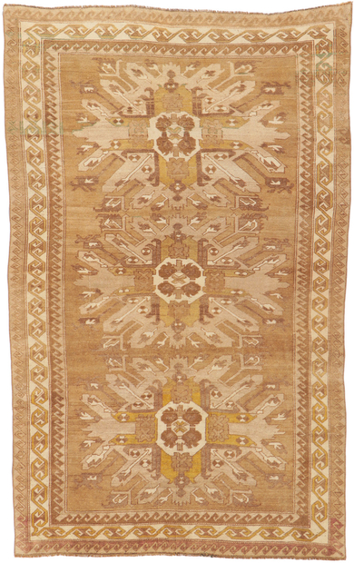 6 x 9 Vintage Turkish Kars Rug 53697