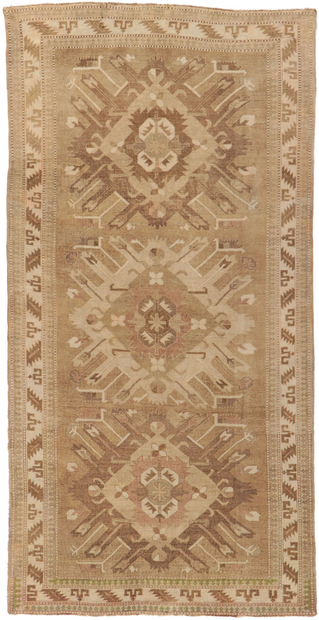 6 x 11 Vintage Turkish Kars Rug 53715