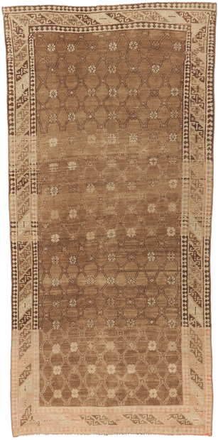 6 x 12 Vintage Turkish Kars Gallery Rug 53723