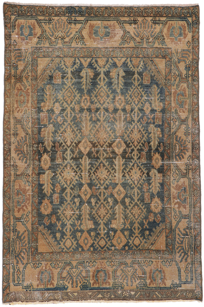 4 x 6 Antique Persian Malayer Rug 53742