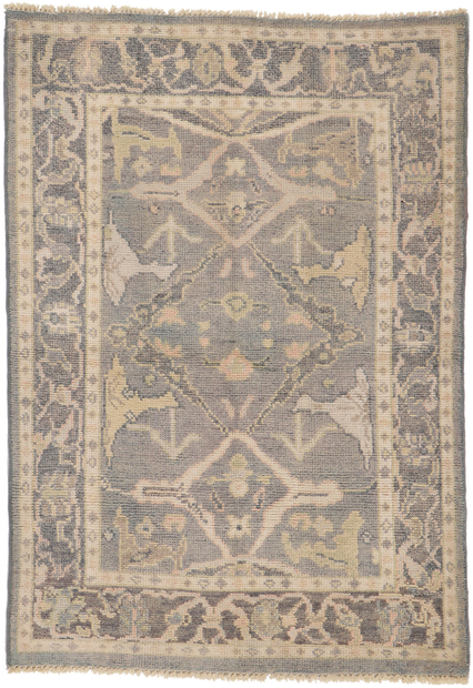 4 x 6 Vintage-Inspired Oushak Rug 80687