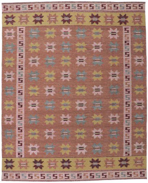 9 x 11 Swedish Inspired Kilim Rug 30679