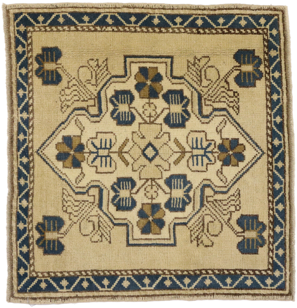 2 x 2 Vintage Yastik Rug 51258