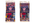Matching Pair of Colorful Moroccan Beni Ourain Rugs
