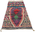 3 x 6 Colorful Abstract Moroccan Rug 21131
