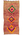 4 x 9 Vintage Pink Boujad Moroccan Rug 21439