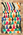 3 x 5 Vintage Berber Moroccan Boucherouite Rag Rug 21601