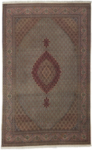 7 x 11 Vintage Persian Tabriz Rug 77368