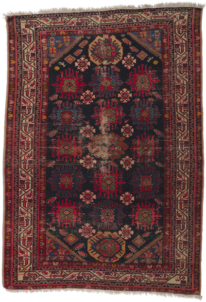 4 x 6 Antique Persian Malayer Rug 78177