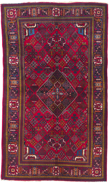 5 x 9 Antique Persian Joshegan Rug 78181