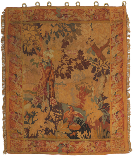 5 x 6 Antique French Tapestry 78235