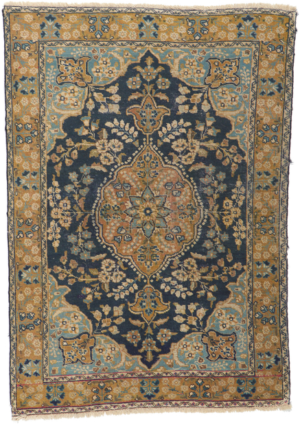 4 x 6 Antique Persian Tabriz Rug 78240