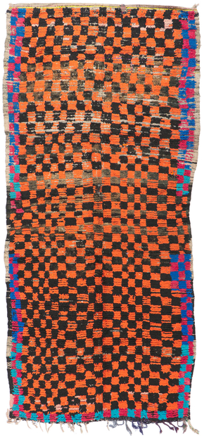 4 x 9 Vintage Moroccan Rug 21507