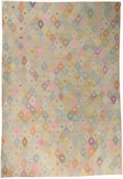 12 x 18 Colorful Oushak Rug 53779