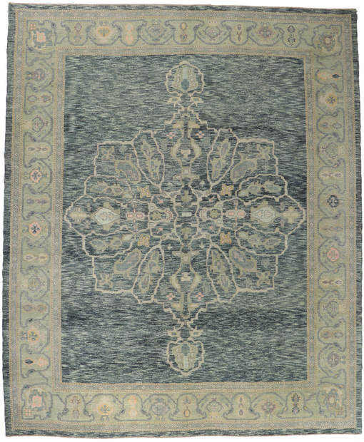 12 x 15 Contemporary Turkish Oushak Rug 53780