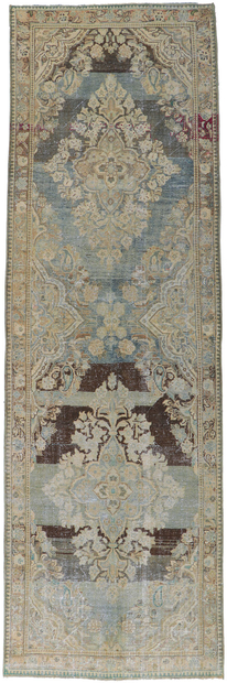 4 x 13 Antique Persian Mahal Runner 61010