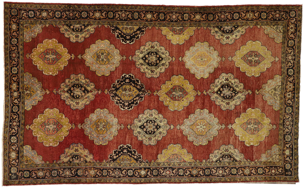 8 x 14 Vintage Oushak Rug 51294