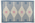 6 x 9 Vintage Swedish Blue Scandinavian Rollakan Rug 78264