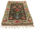 2 x 4 Vintage Finnish Rya Ryijy Rug 78269